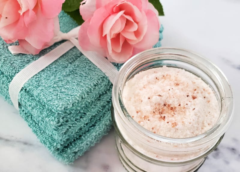 You will need these ingredients to get started making bath salts.