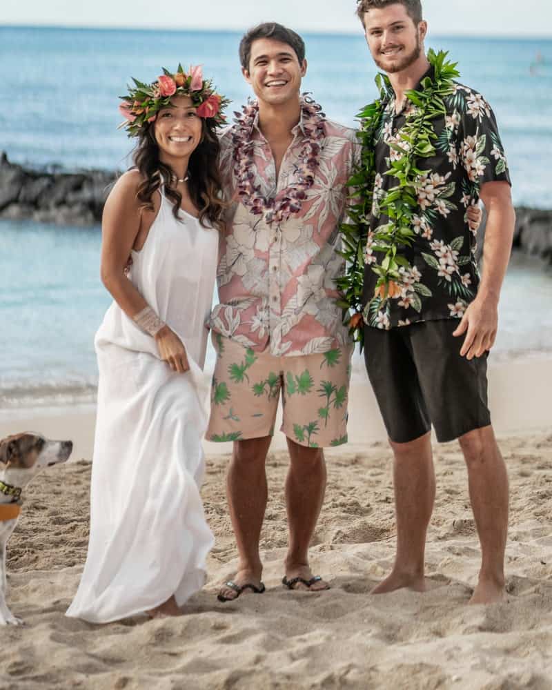 people dressed casually standing on a beach