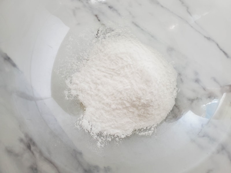 white powder in a bowl