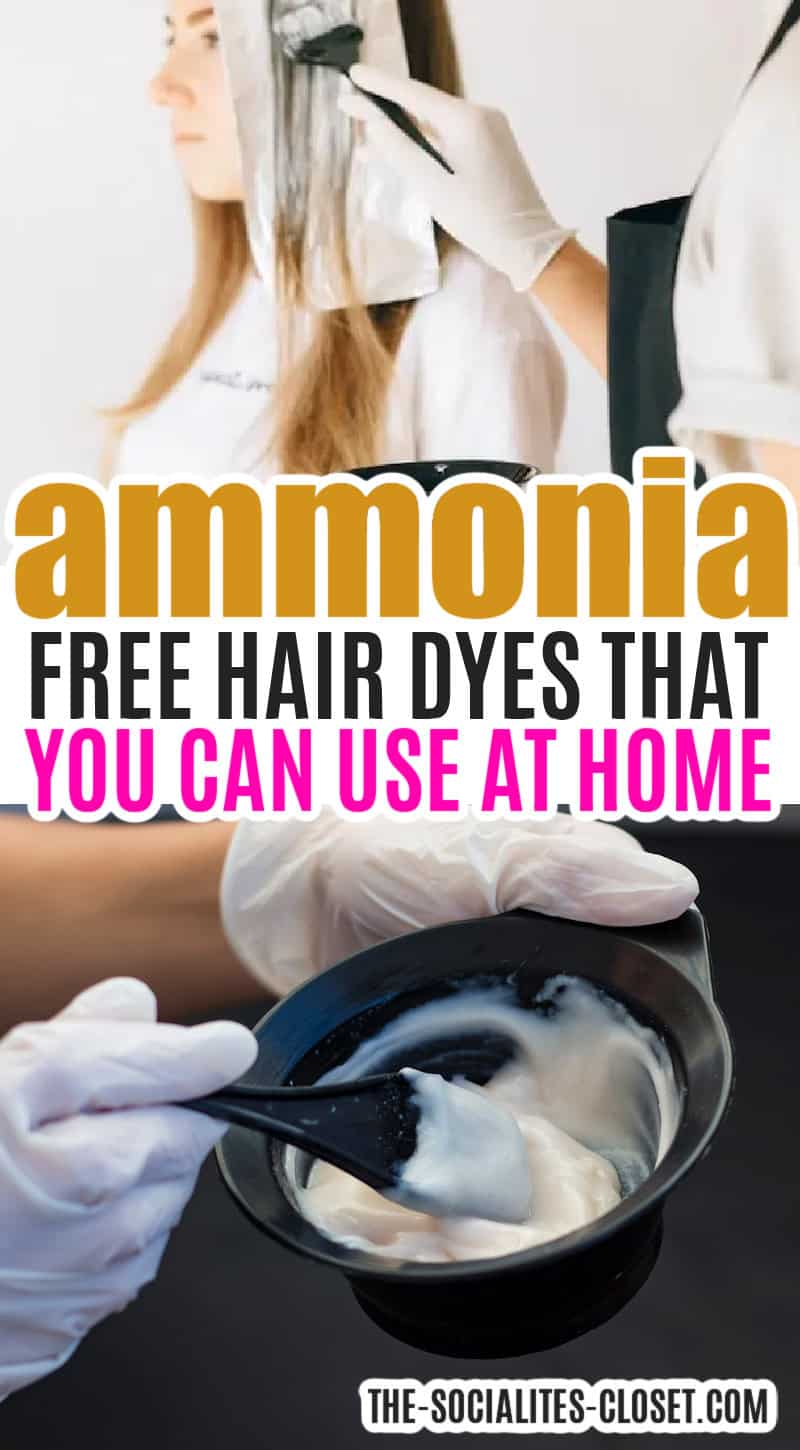 What are the best ammonia free hair dyes? Keep reading for my top picks on ammonia and PPD free hair dye you can use at home.