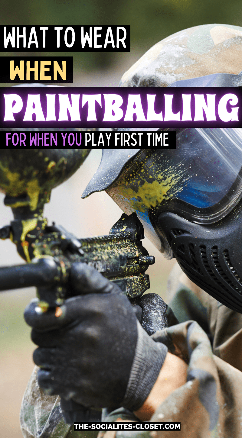 Wondering what to wear when paintballing? Check out these tips for what to wear when you play paintball for the first time.