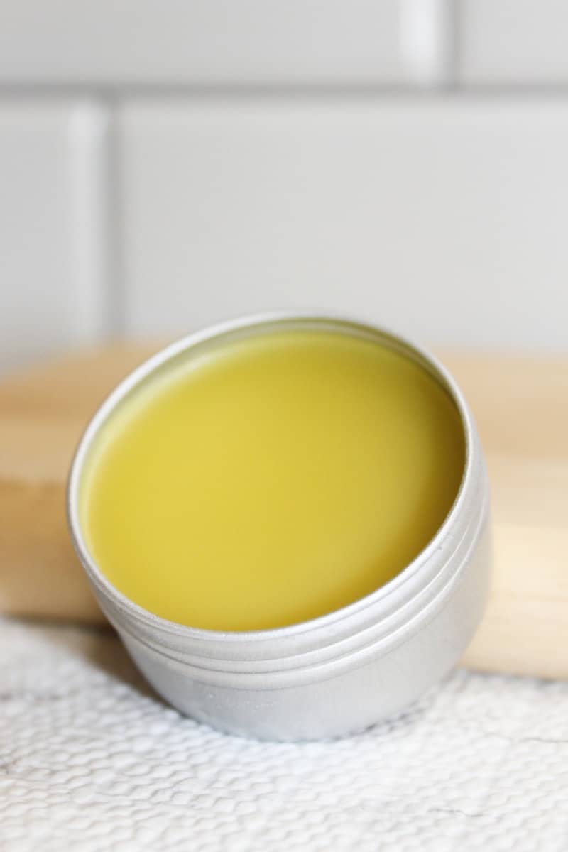 If you'd like to try making lip balm, try this beeswax lip balm recipe. This all-natural lip balm will soothe chapped lips quickly.