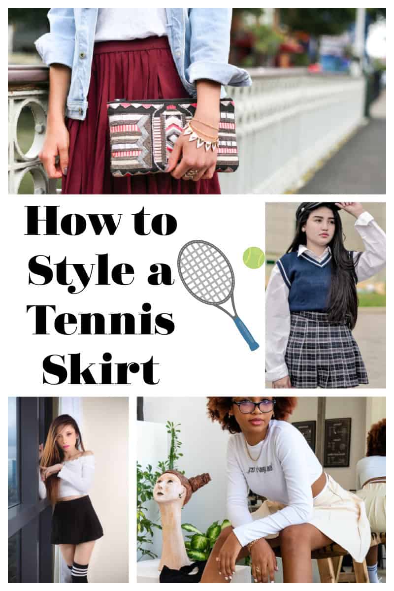 Learn how to style a tennis skirt for a classic look. Tennis wear is popular both on and off the court. Check out these cute tennis skirt outfits.