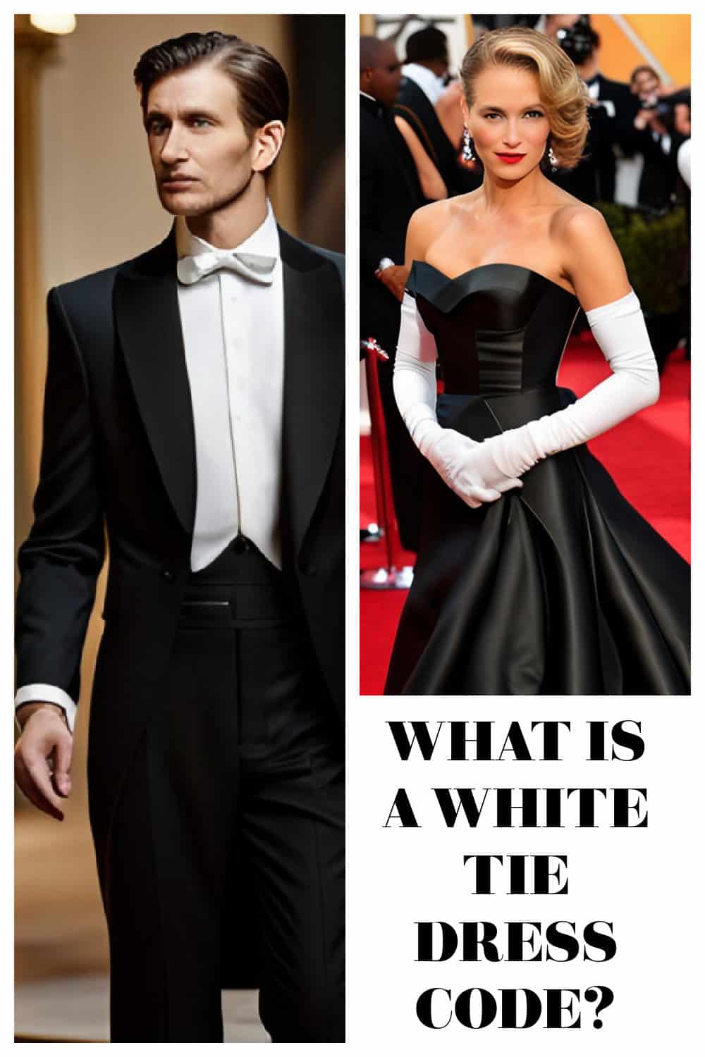 Wondering about a white tie dress code? Find out what to wear to a white tie event and the best evening wear for formal occasions.