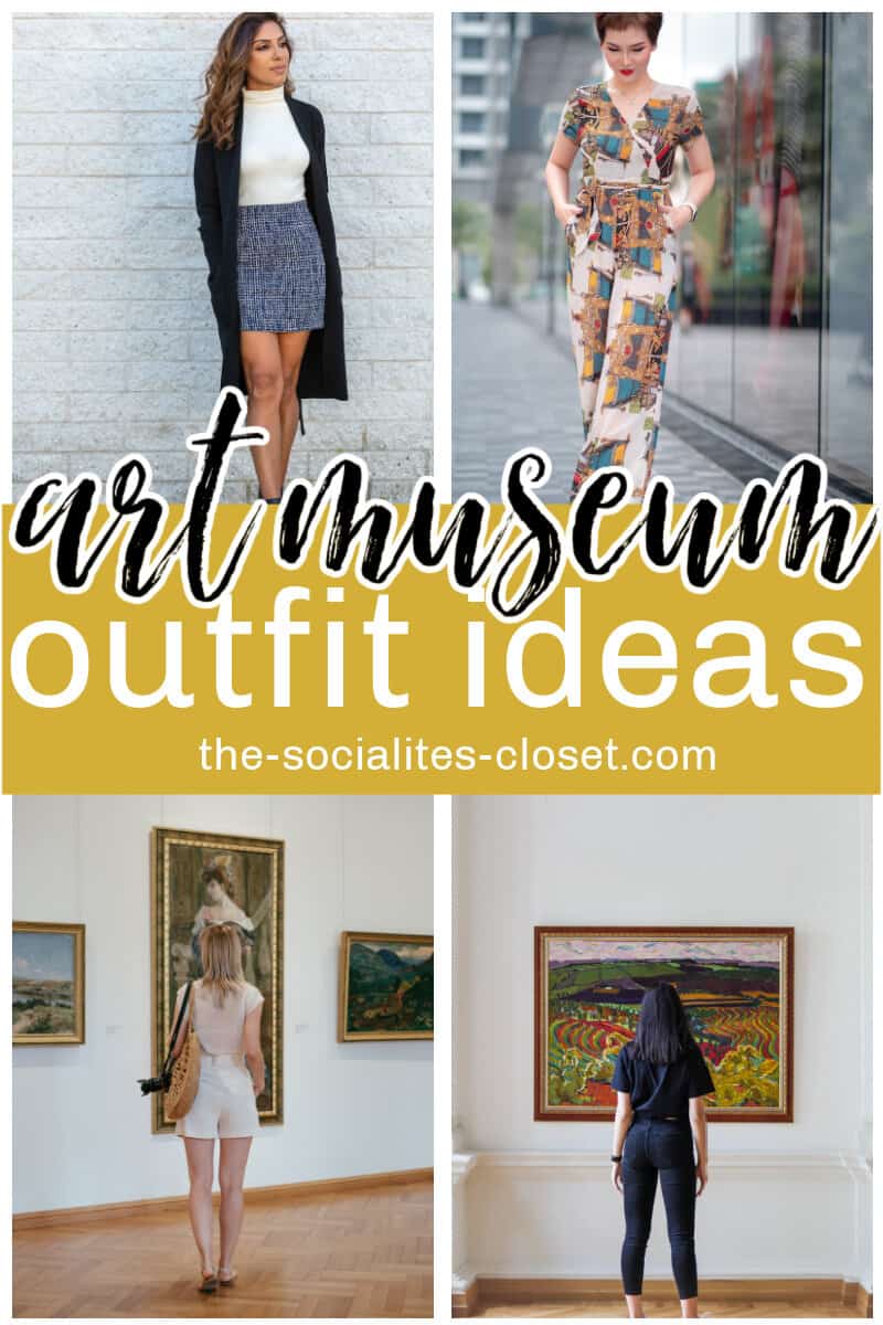 Wondering what to wear to a museum? Check out these art museum outfit ideas and what to wear to an art gallery opening.