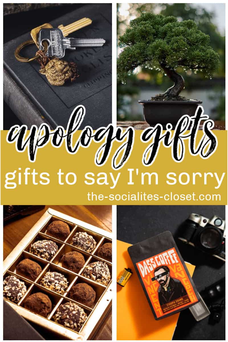 If you're looking for a thoughtful gift to say I'm sorry, check out the best apology gifts for him! These sorry gift ideas for your husband or boyfriend are just what you need.