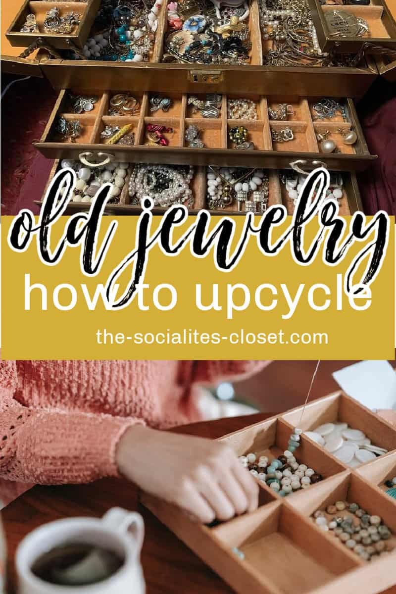 Wondering what to do with old jewelry? Check out these tips for using old costume jewelry in ways you may not have thought of.