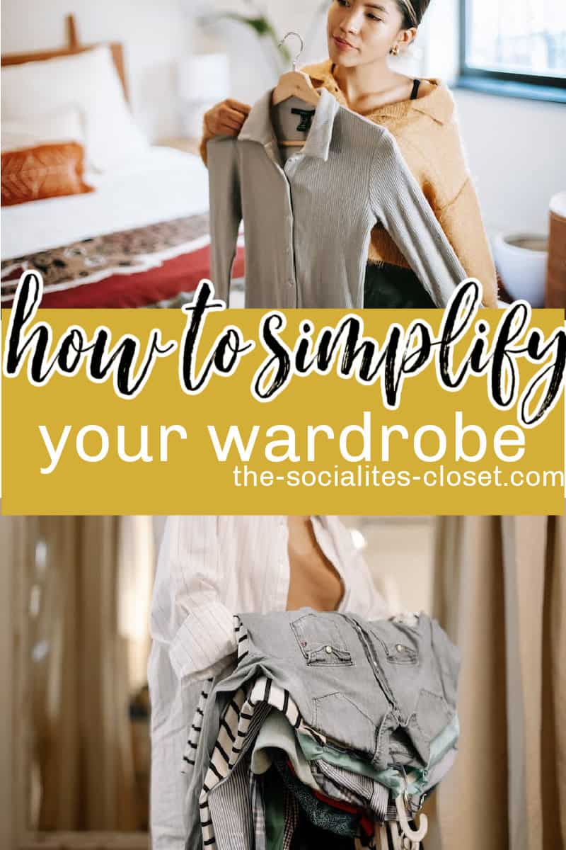 If you're wondering how to simplify your closet, keep reading for tips to simplify your wardrobe. Go from too many clothes to finding your personal style using key pieces.