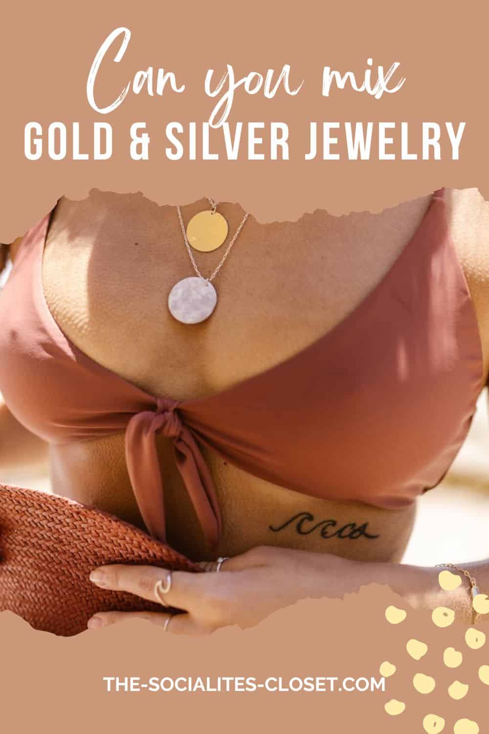 Can you wear gold and silver together? Find out more about mixing metals and wearing gold and silver jewelry together.
