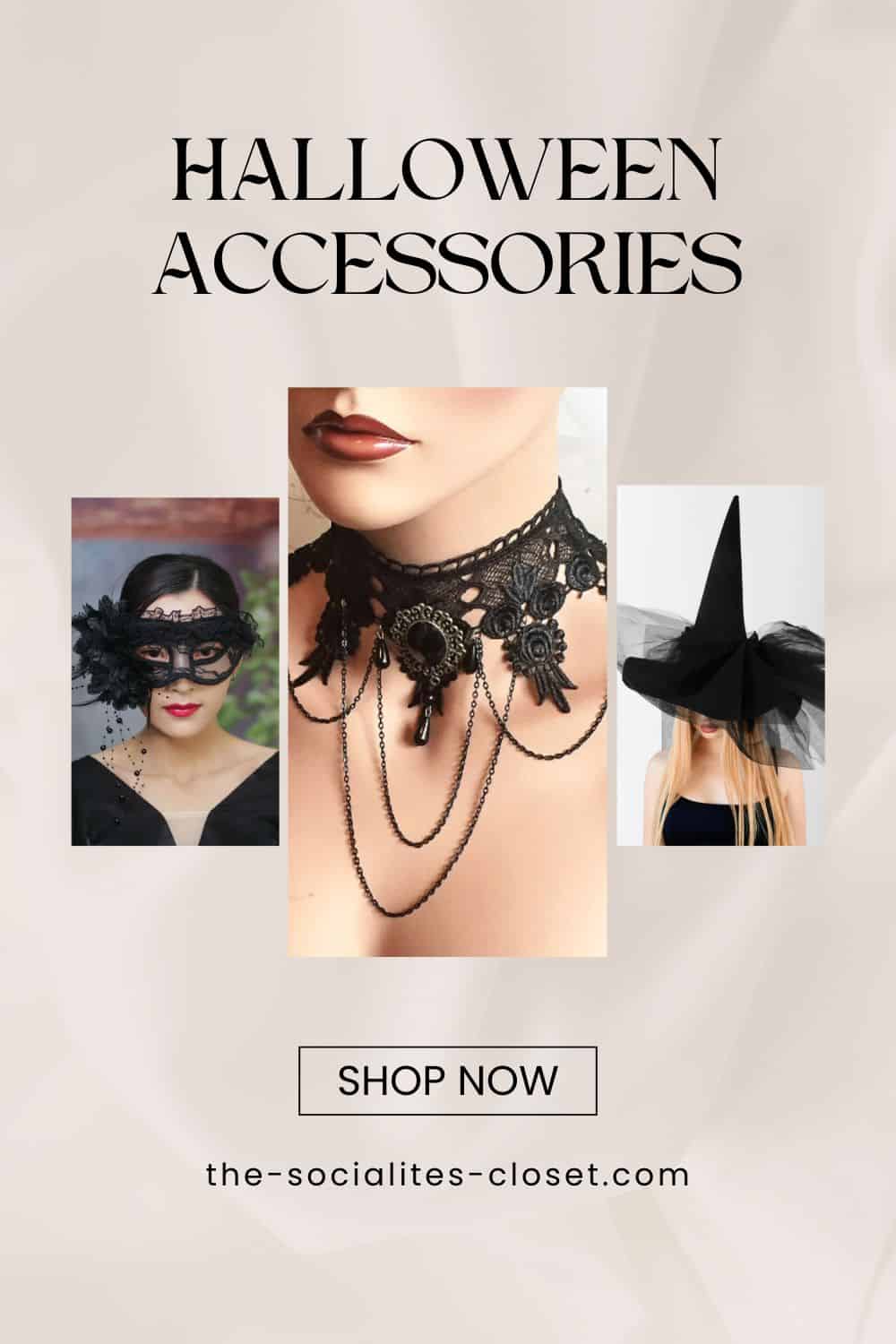 Check out these Halloween Fashion Accessories to complete your look. Whether you are buying a Halloween costume or going DIY, you need these accessories.