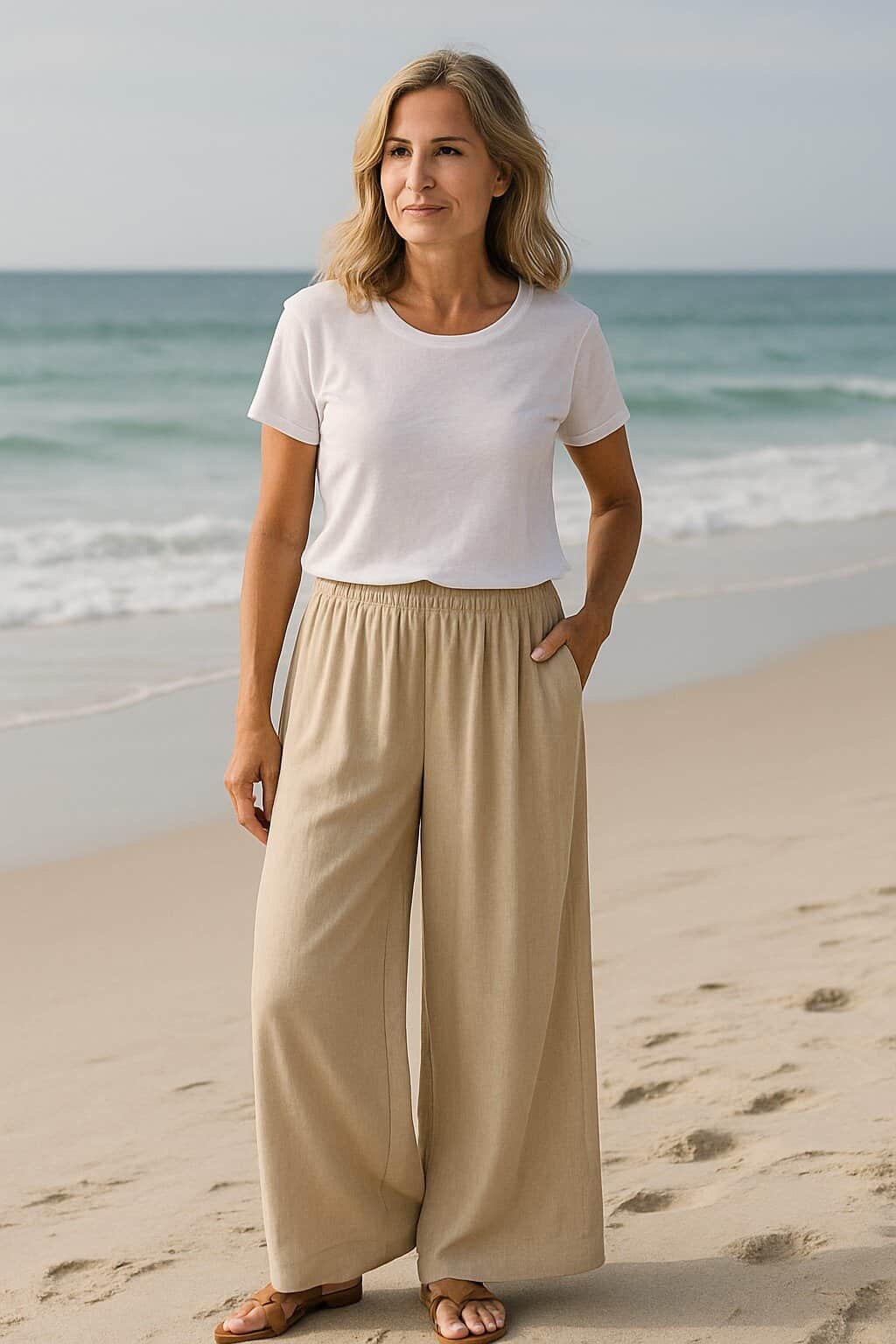 wide leg palazzo pants