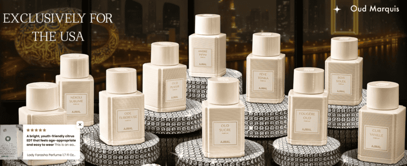 Ajmal Dubai Luxury OUD MARQUIS Collection