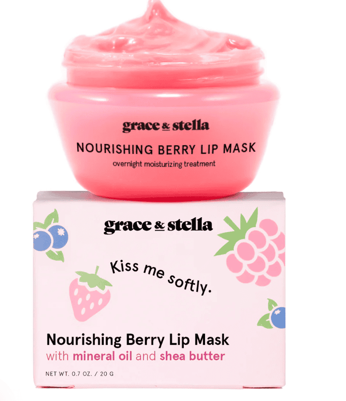 Grace & Stella Nourishing Berry Lip Mask Trio Set