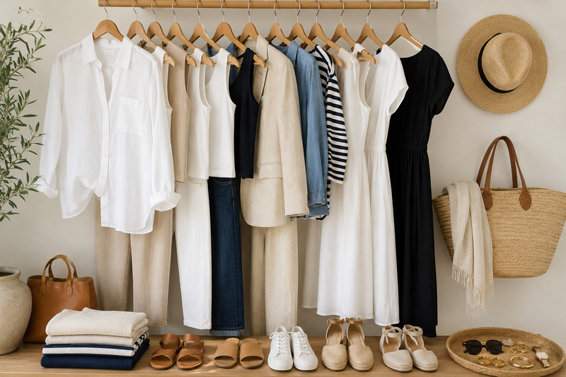 Elegant Summer Capsule Wardrobe for Women Over 45