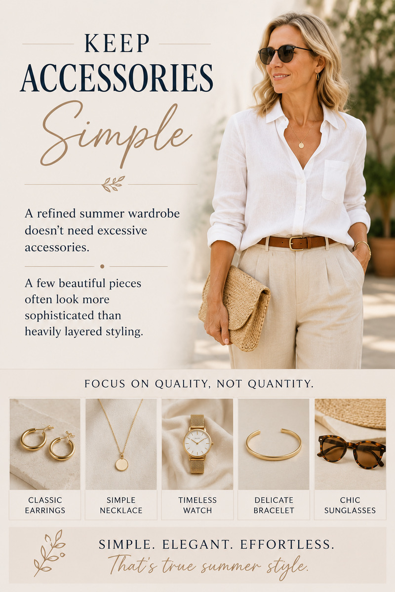 Keep Accessories Simple