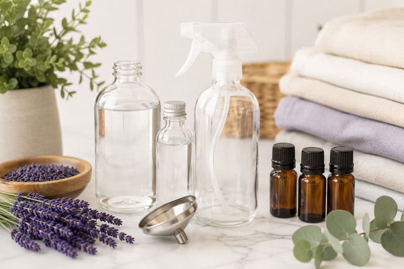 materials to make essential oil linen spray