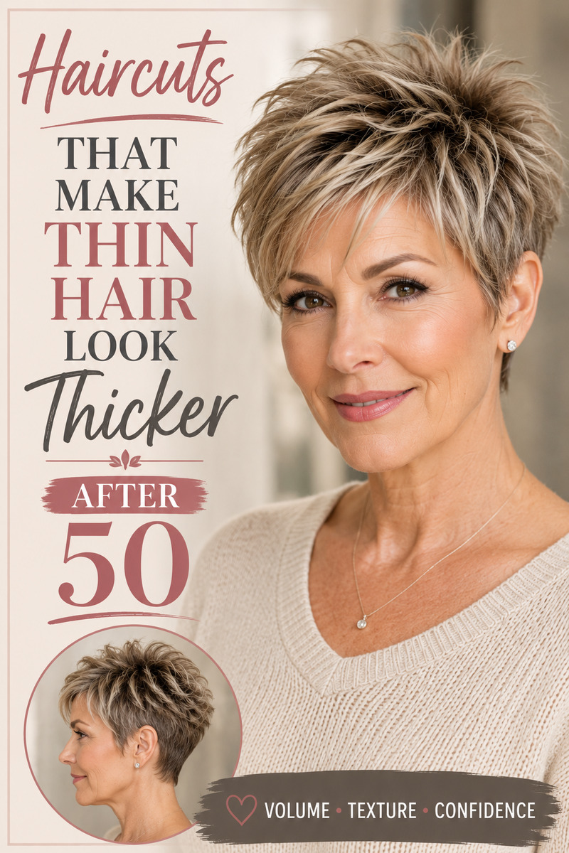 Best Hairstyles for Thin Hair Over 50: 25 Flattering Ideas That Add Volume