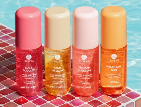 Luseta Glow Ritual Hair & Body Mist Set